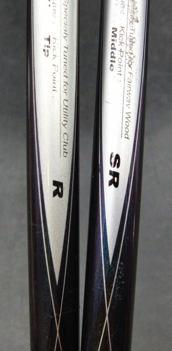 Set of 2 Yamaha Inpres i.F.F. 22° 4 Hybrid & 17° 4 Wood Regular Graphite Shafts