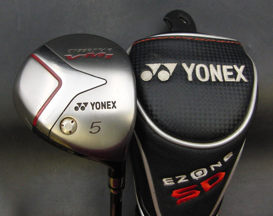 Yonex Cyberstar VM1 5 Wood Regular Graphite Shaft Golf Pride Grip & Yonex H/C