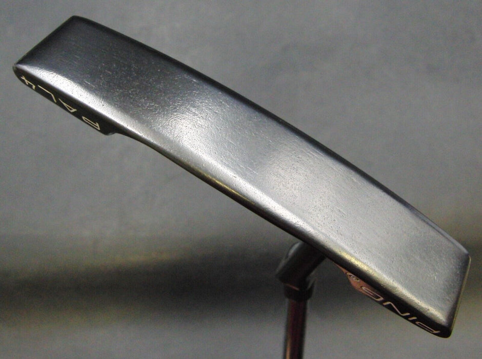 Refurbished Blackened & Paint Filled Ping Pal 4 Putter Steel Shaft 89cm
