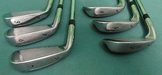 Set of 6 x Mizuno EURUS RX Irons 5-PW Stiff Steel Shafts MIZUNO Grips