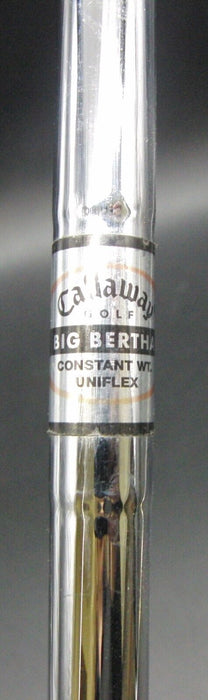 Callaway Big Bertha 1 Iron Uniflex Steel Shaft Callaway Grip