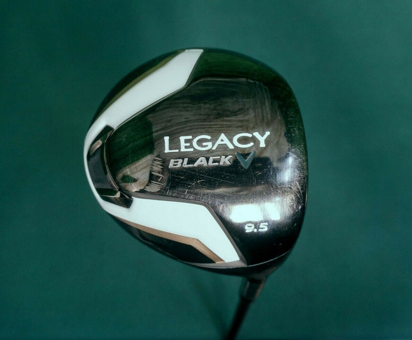Callaway Legacy Black V 9.5° Driver Stiff Graphite Shaft Golf Pride Grip