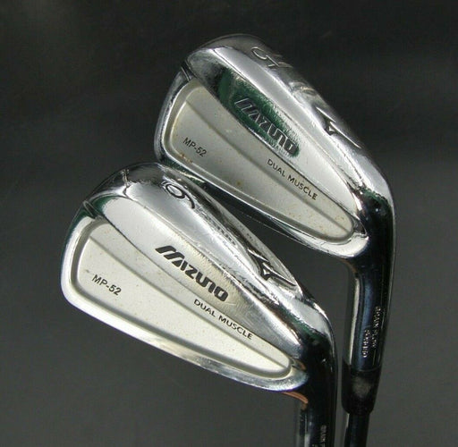 Set 2x Mizuno Dual Muscle MP52 Forged 5 & 6 Irons Regular Steel Shafts