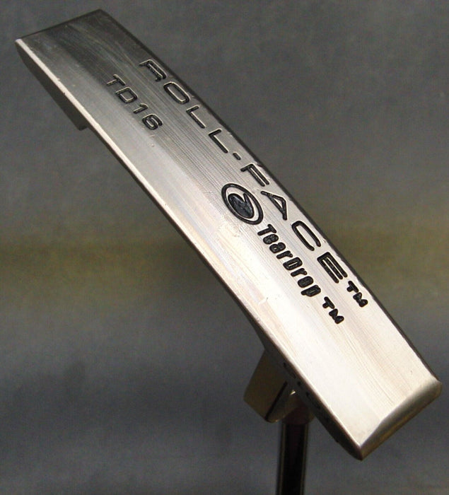 Tear Drop Roll Face TD16  Putter Steel Shaft 85.5cm Length Golf Smith Grip