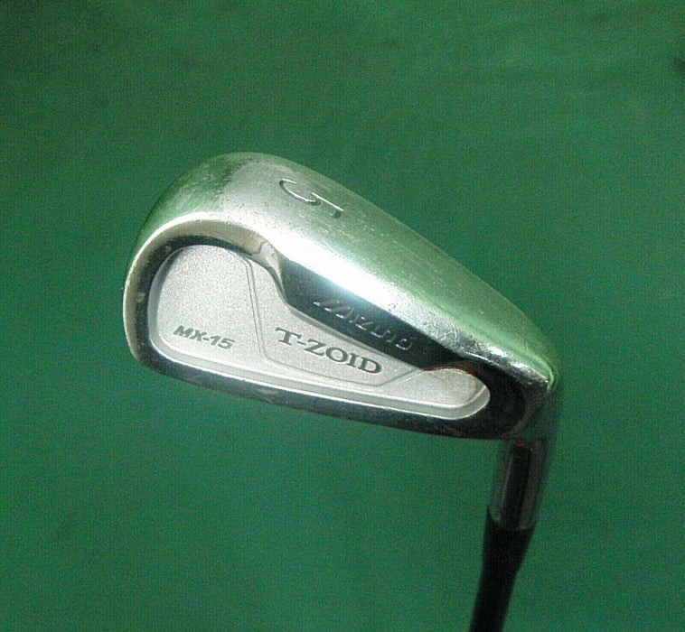 Mizuno MX-15 T-Zoid 5 Iron Stiff Graphite Shaft Mizuno Grip