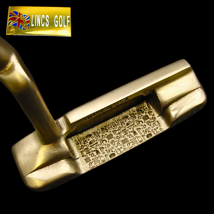 Custom Milled Plumber Themed Ping Anser Putter 88cm Steel Shaft Tacki Mac Grip