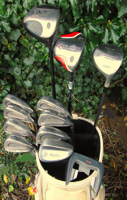 Set of Callaway S2H2 Pat Pend USA 4-SW +Driver +3Wood +Tour Champ 5Wood +Putter