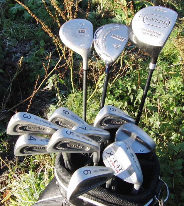 Set of Tour Model Pinseekers 3-SW,  Driver +3+5 Hybrid + Putter