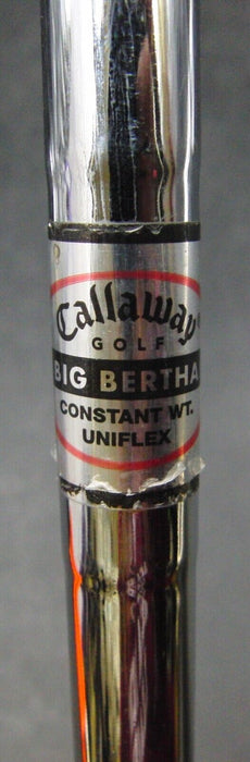 Callaway Big Bertha 5 Iron Uniflex Steel Shaft Callaway Big Bertha Grip