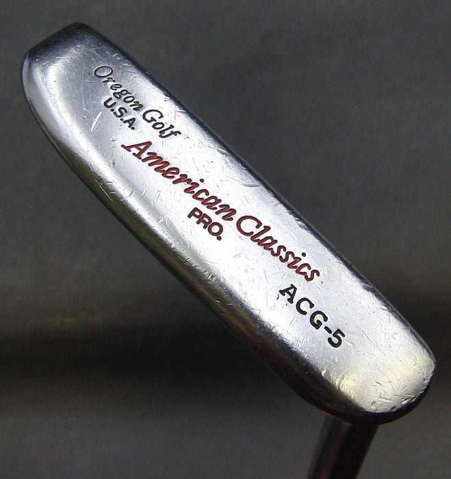 Oregon Golf American Classic Putter Graphite Shaft 88.5cm Length Oregon Grip
