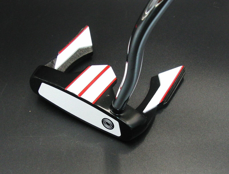 Odyssey White Rize Teron Putter + Head Cover, 85cm Long