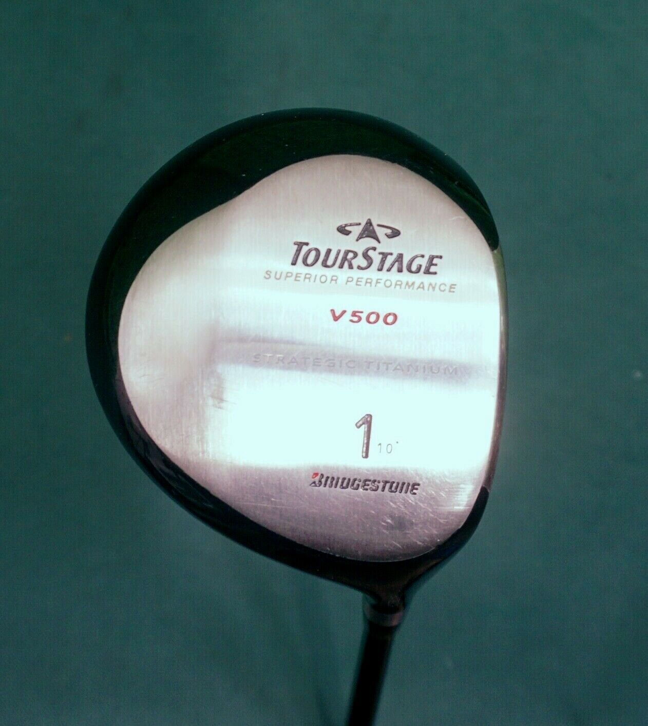 Bridgestone Tour Stage V500 10° Driver Stiff Graphite Shaft Bridgestone Grip