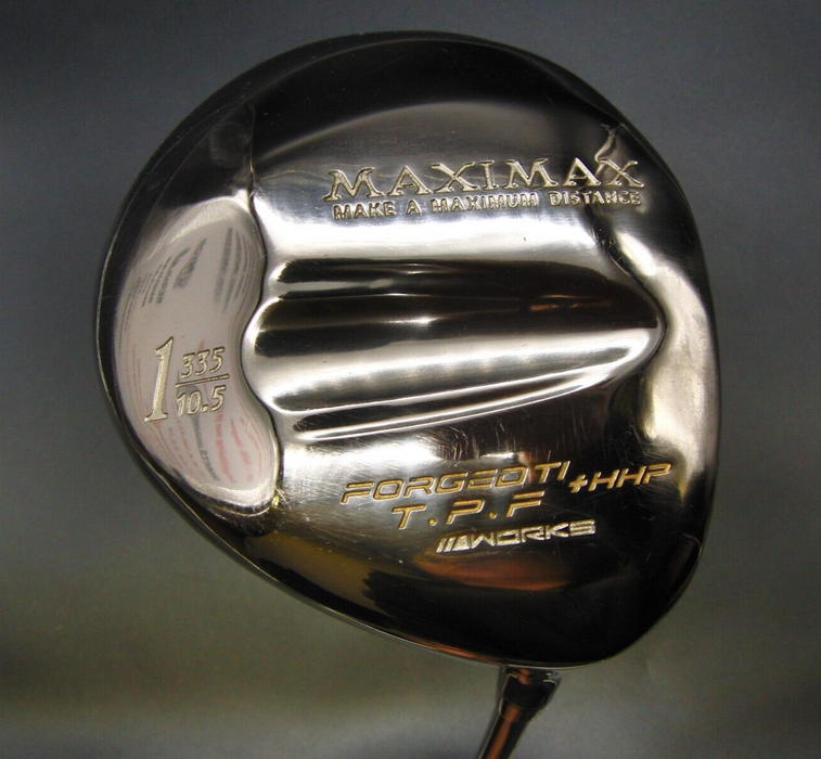 Actworks Maximax Forged TI T.P.F +HHP 10.5° Driver Stiff Graphite Shaft + HCover