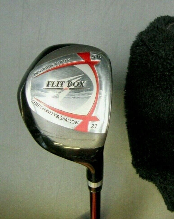 Japanese Elite Flit Box 5U 21º Hybrid Regular Graphite Shaft + Head Cover