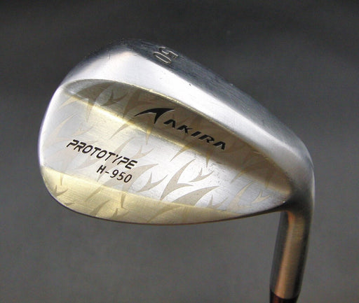 Akira ProtoType H-950 50° Gap Wedge Wedge Flex Steel Shaft Golf Pride Grip