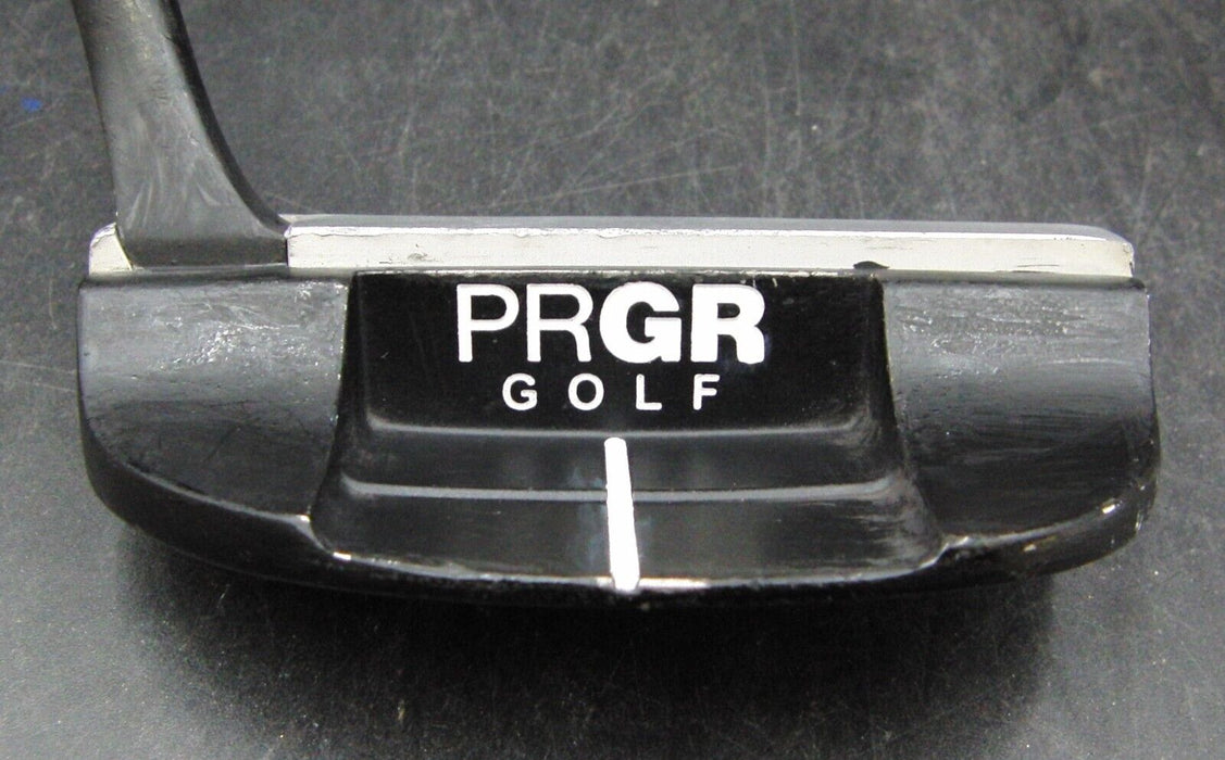 Japanese PRGR Golf Silver-Blade 02 Rubber Insert Putter 87.5cm Steel Shaft