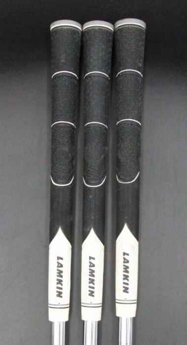 Set 7 x Wilson Deep Red Maxx Irons 4-PW Uniflex Steel Shafts Lamkin Golf Grips
