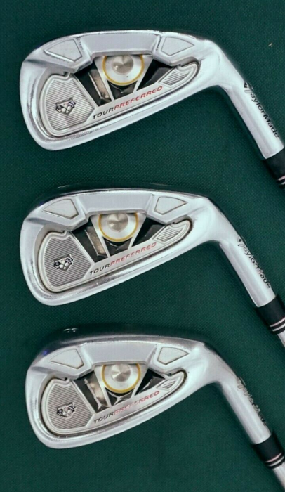 Set of 3 x TaylorMade Tour Preferred TP 4, 6 & 8 Irons Regular Steel Shafts