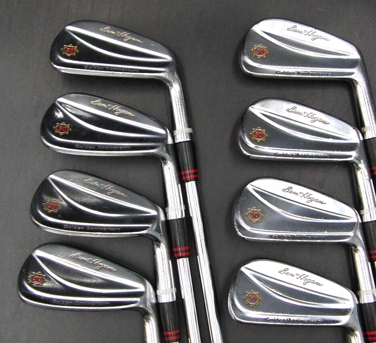 Set of 8 Ben Hogan Apex 50th Anniversary 1953/2003 Irons 3-PW Stiff Steel Shafts