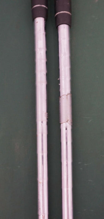 Set of 2 x Ping i3 O Size Green Dot Irons 5-6 Regular Steel Shaft Ping Grip