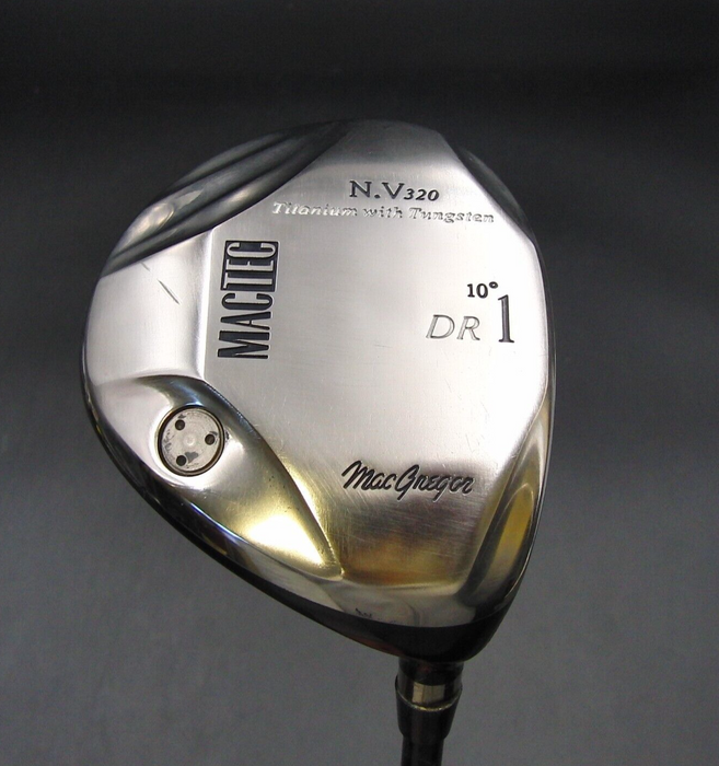 MacGregor MacTec N.V320 10° Driver Stiff Graphite Shaft Golf Pride Grip