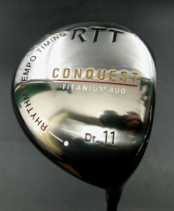 Japanese RTT  Conquest  Dr 11 Driver Stiff Graphite Shaft RTT Grip