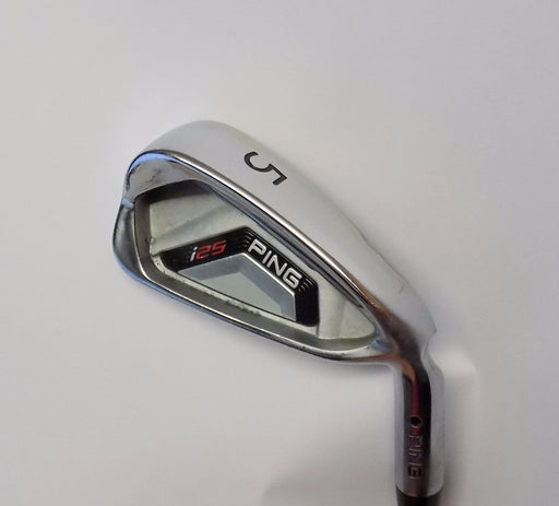 Polished Ping i25 Black Dot 5 Iron CFS X Steel Shafts Golf Pride Grip