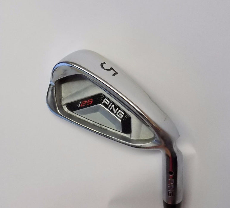 Polished Ping i25 Black Dot 5 Iron CFS X Steel Shafts Golf Pride Grip