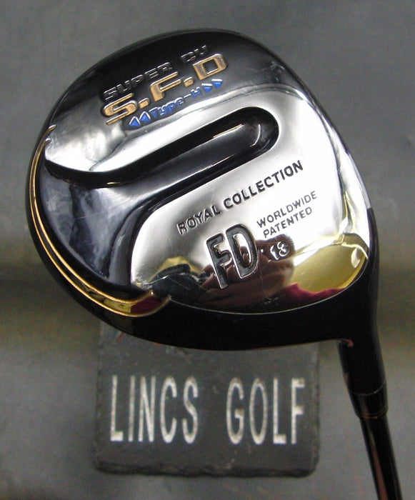 Royal Collection Super Cv SFD 13° Strong 3 Wood Stiff Graphite Shaft S.F.D