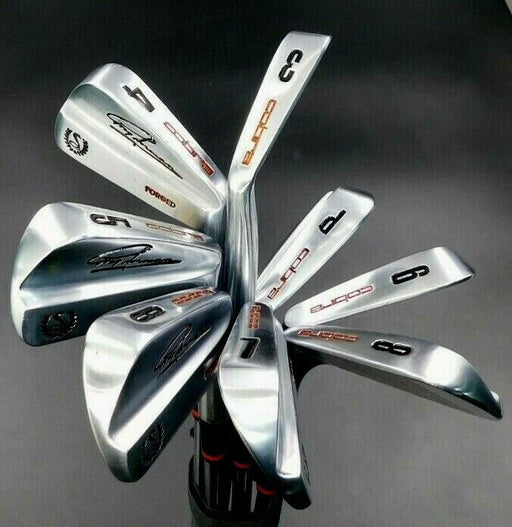 Set Of 8 x Cobra Greg Norman Signature Forged 3-PW Irons Firm Steel Shafts