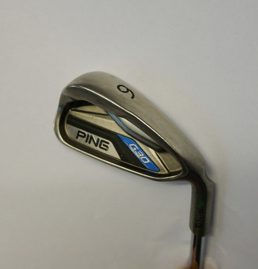 Ping G30 Green Dot 6 Iron AWT Stiff Flex Steel Shaft Golf Pride Grip