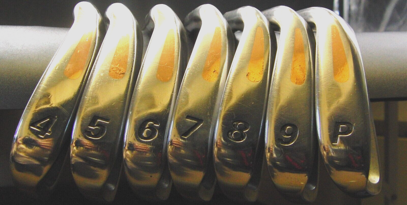 Set of 7 x Adams Golf ED Irons 4-PW Regular Graphite Shafts Adams Grips