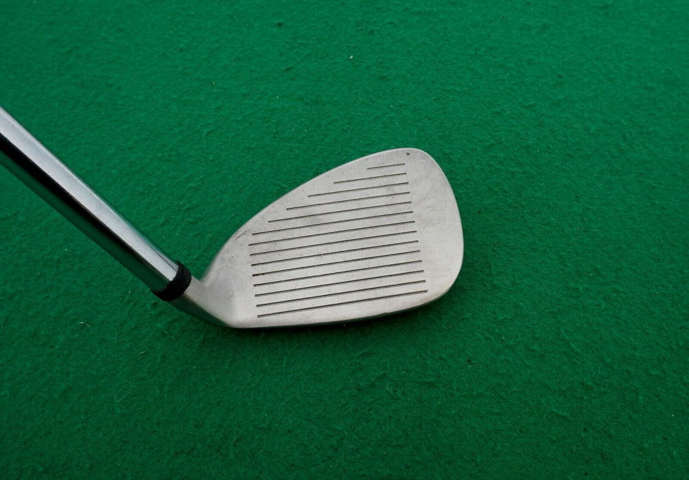 Left Handed Deep Red Distance Sand Wedge Regular Steel Shaft Golf Pride Grip