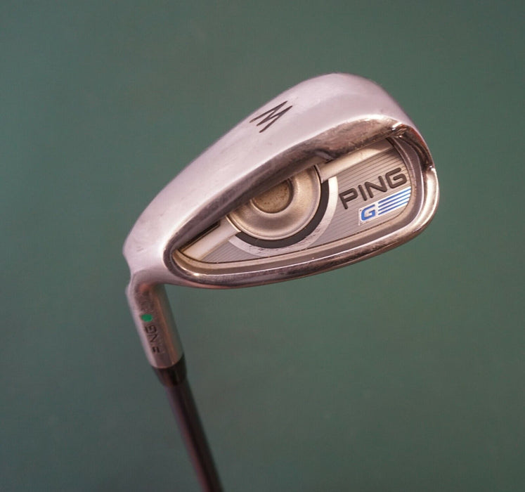 Left-Handed Ping G Series Green Dot Pitching Wedge Regular Graphite Shaft