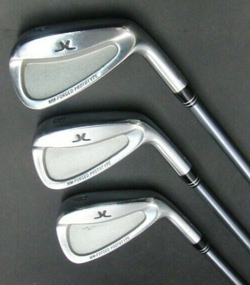 Set of 7 x John Letters MM Forged Prototype  Irons 4-PW Regular Graphite Shafts