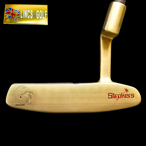 Custom Milled Back To The Future Themed Pal Ping Putter 89cm Genuine Leather HC