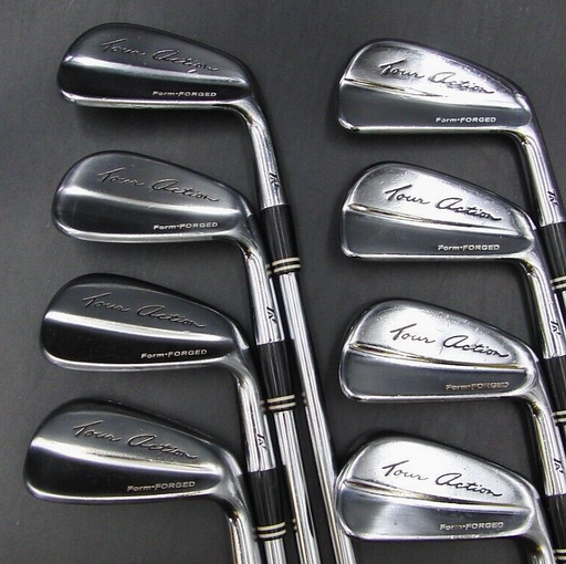 Set of 8 x Cleveland Tour Action TA1 Forged Irons 3-PW Stiff Steel Shafts