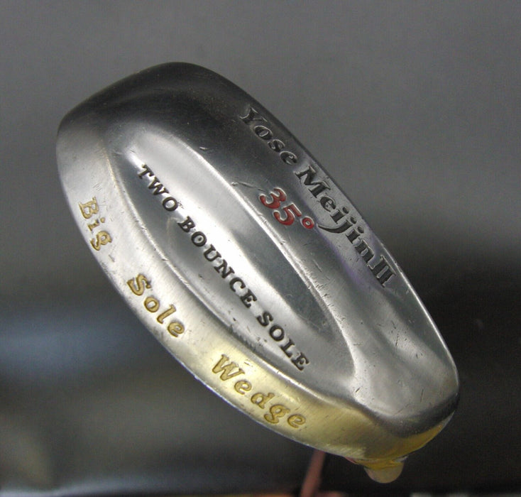 Yose Meijin 2 Big Sole(Two Bounce) Wedge 35° Regular Graphite Shaft Radial Grip