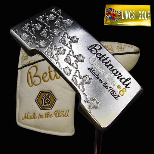 Bettinardi Queen Bee #8 Made in the USA Putter 82cm Steel Shaft Bettinardi Grip