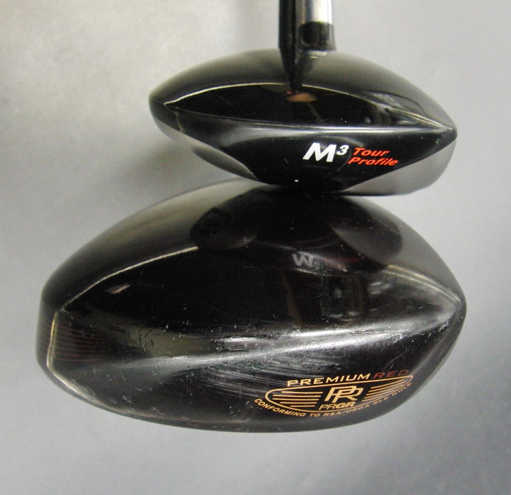 Set of 2 PRGR PR TR-X505 10.5° Driver & M3 Hit 3 Wood Regular Graphite Shafts