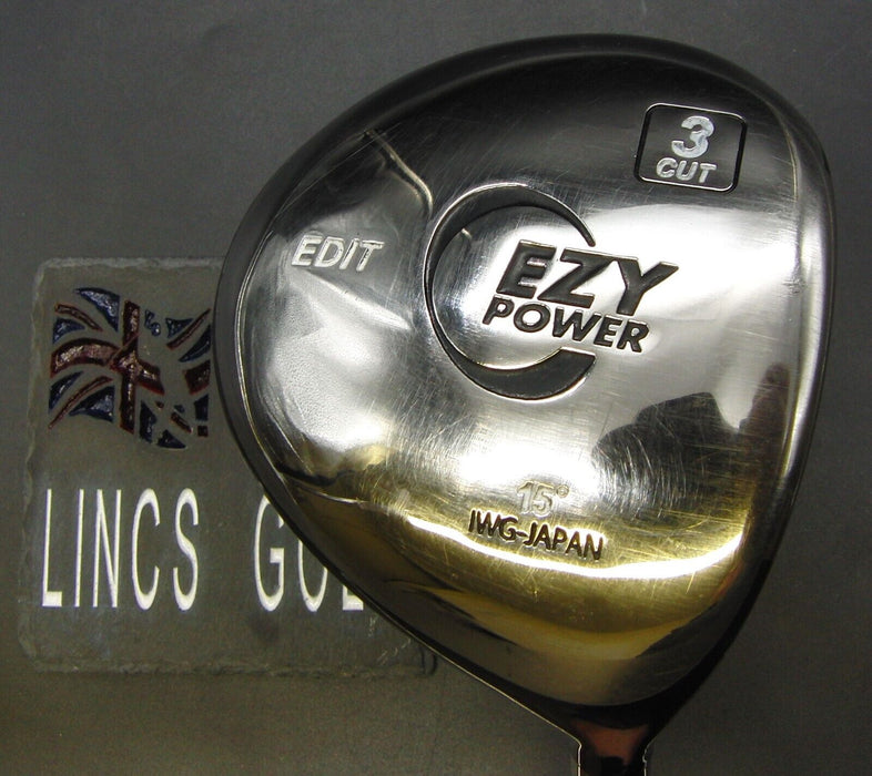 Japanese EZY Power Edit 15° 3 Wood Regular Graphite Shaft EZY Grip