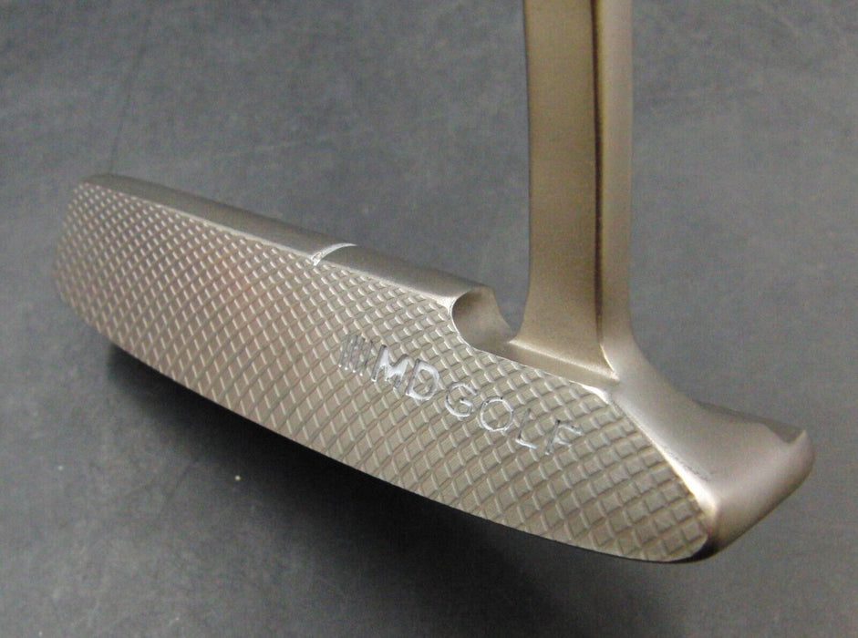 MD Golf Pro Milled Face Putter 88cm Steel Shaft Maxfli Grip