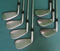 Set of 7 x Adams Golf RPM Irons 4-PW Uniflex Steel Shafts Adams Golf Grips