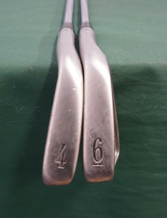 Set of 2 x Titliest 755 Forged 4 & 6 Irons Regular Steel Shaft Lamkin Grip