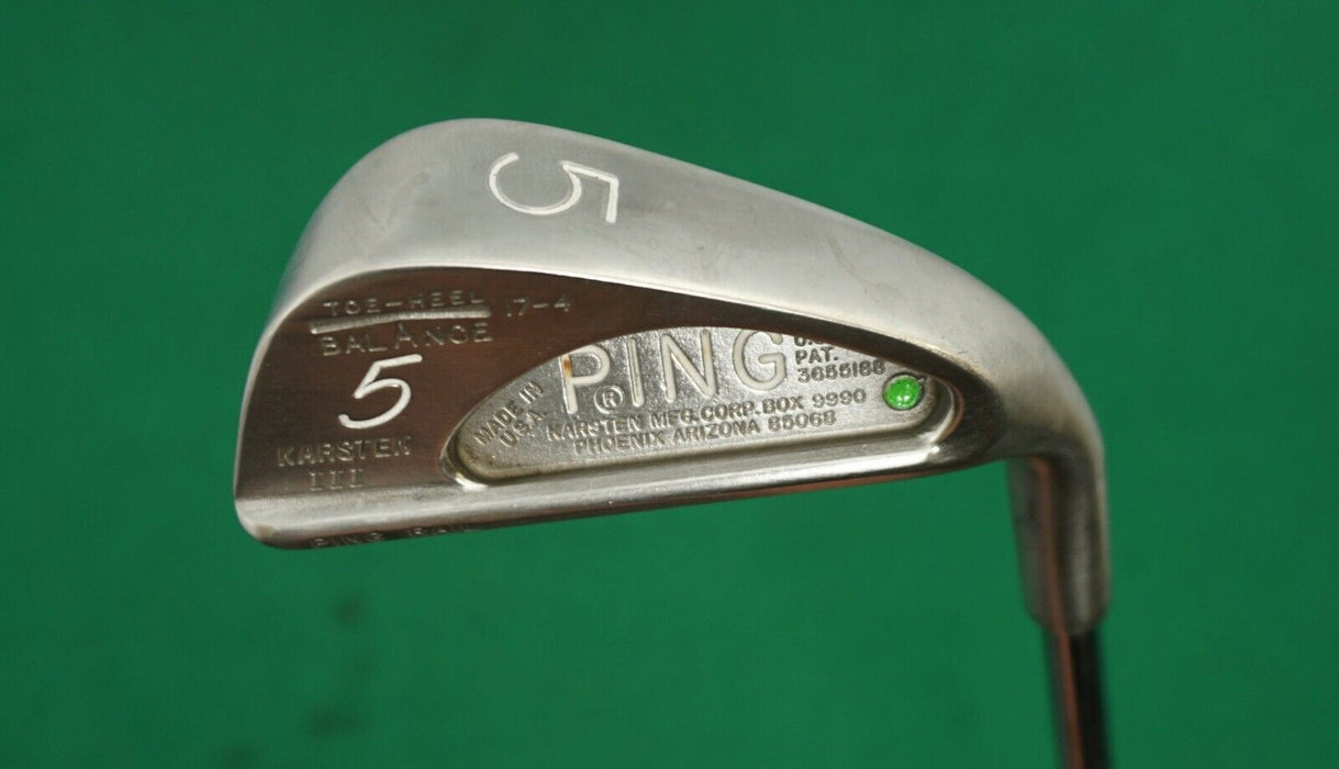 Ping Karsten 3 Green Dot 5 Iron Regular Steel Shaft Golf Grip