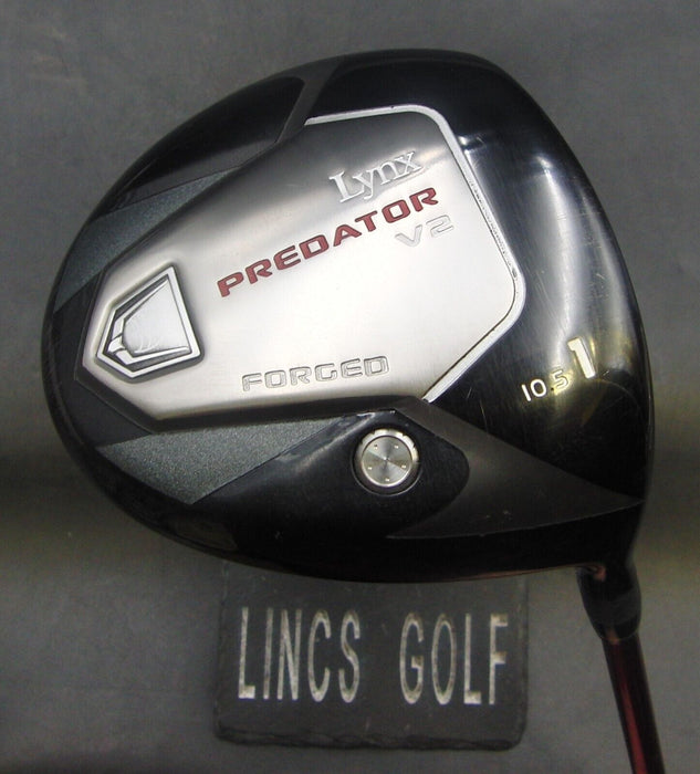 Lynx Predator V2 Forged 10.5° Black Driver Regular Graphite Shaft Lynx Grip