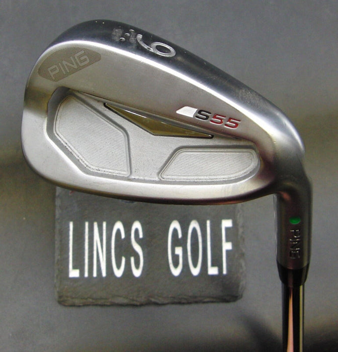 Ping S55 Green Dot 9 Iron Extra Stiff Steel Shaft Golf Pride Grip