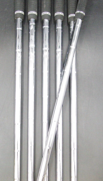 Set of 6 x Ping S57 Black Dot Irons 5-PW Stiff Steel Shafts Golf Pride Grips