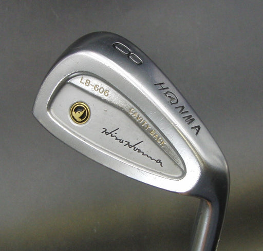 Honma LB-606 Cavity Back 8 Iron Stiff Graphite Shaft Golf Pride Grip