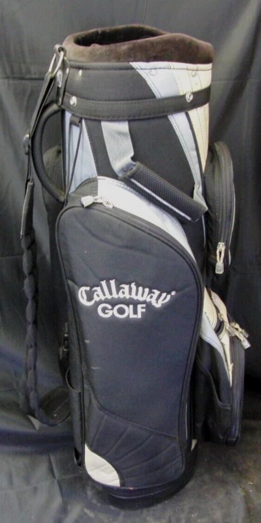 5 Division Callaway Black Blue White Tour Cart Trolley Golf Clubs Bag